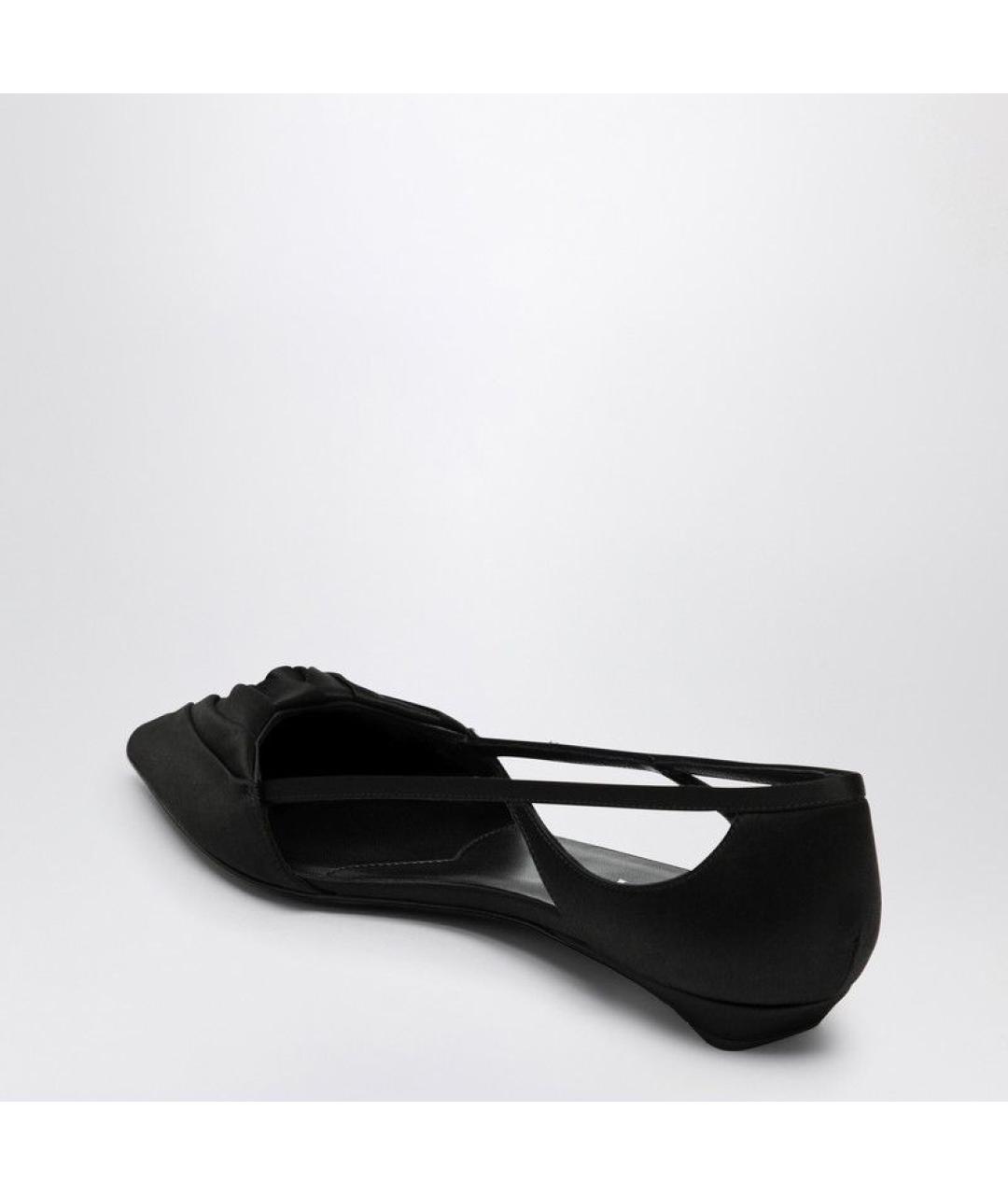 PRADA Черные балетки, фото 2