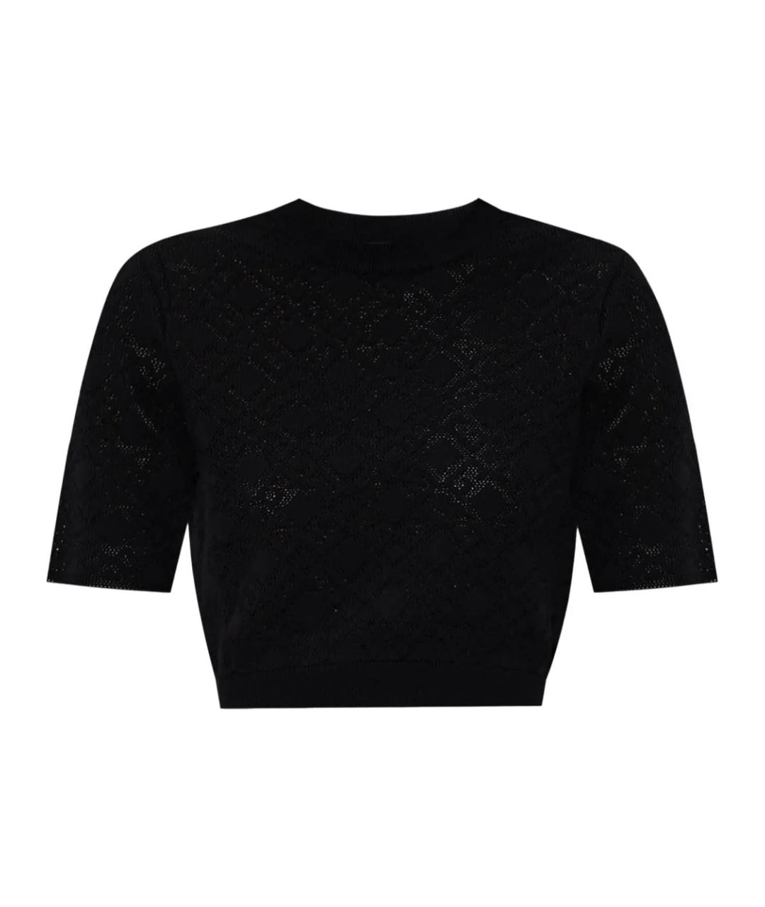 GIVENCHY Черный вискозный джемпер / свитер, фото 1