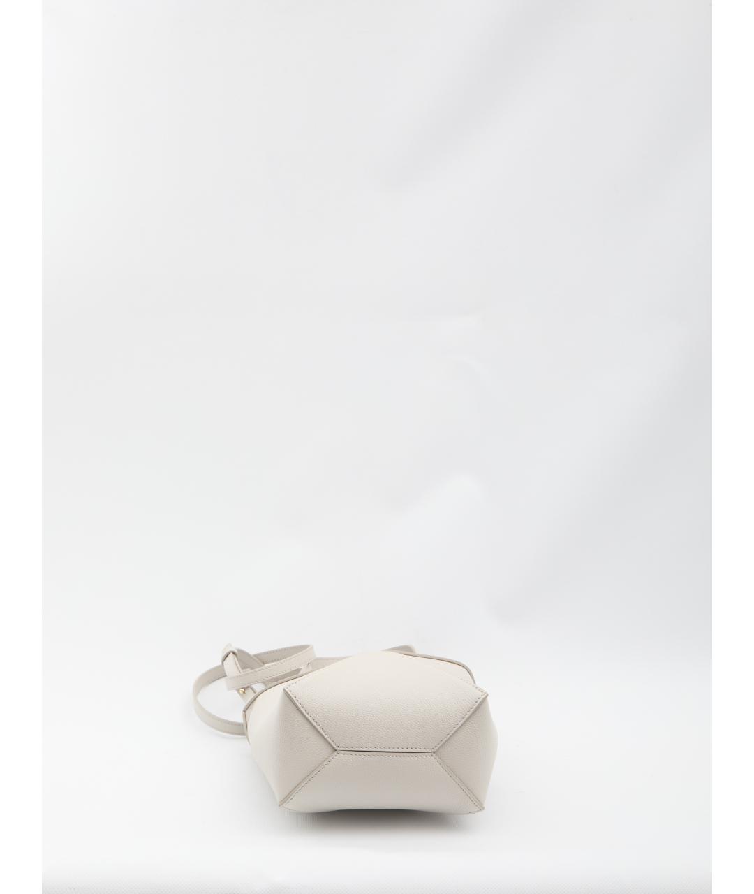 LOEWE Бежевая кожаная сумка тоут, фото 3