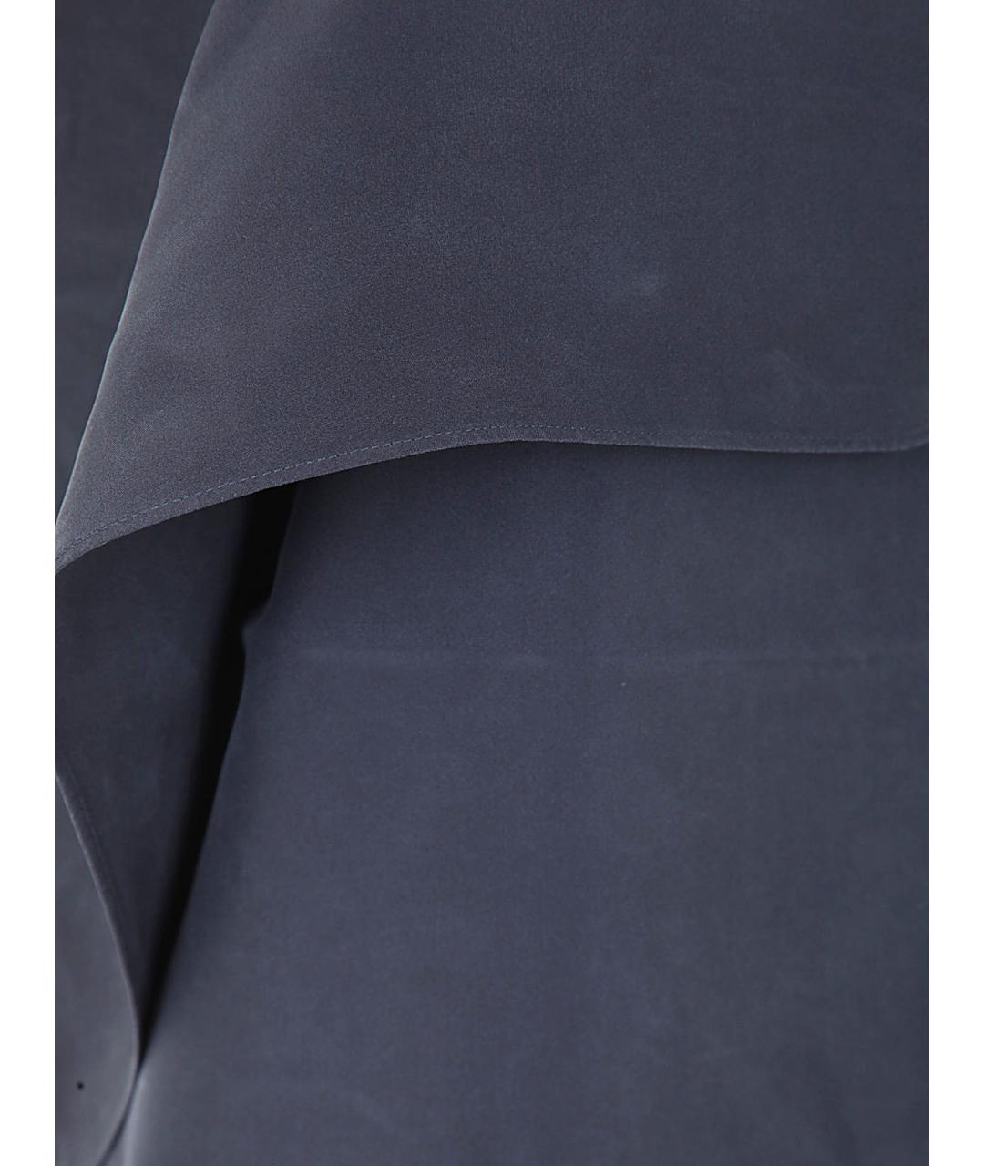 TOTEME Синяя шелковая майка, фото 3