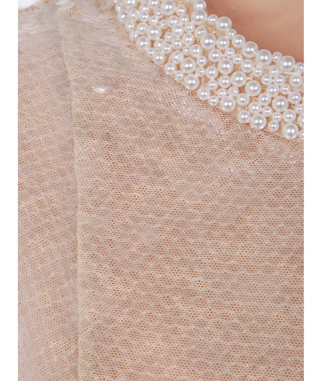 SELF-PORTRAIT Розовое полиэстеровое вечернее платье, фото 3