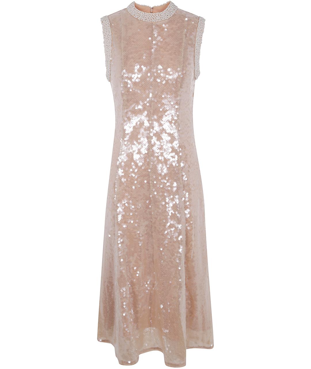 SELF-PORTRAIT Розовое полиэстеровое вечернее платье, фото 1