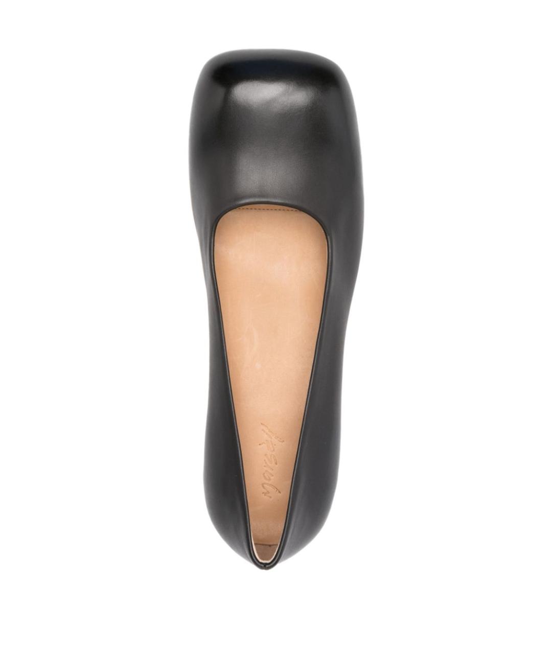 MARSELL Черные кожаные туфли, фото 4