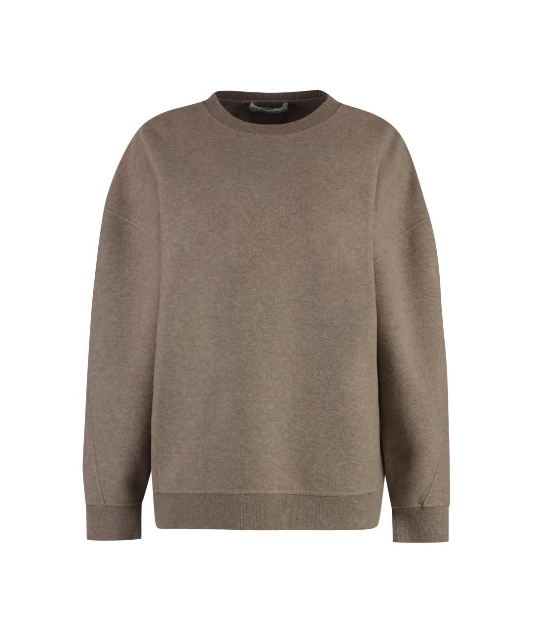 MAX MARA Бежевый шерстяной джемпер / свитер, фото 1