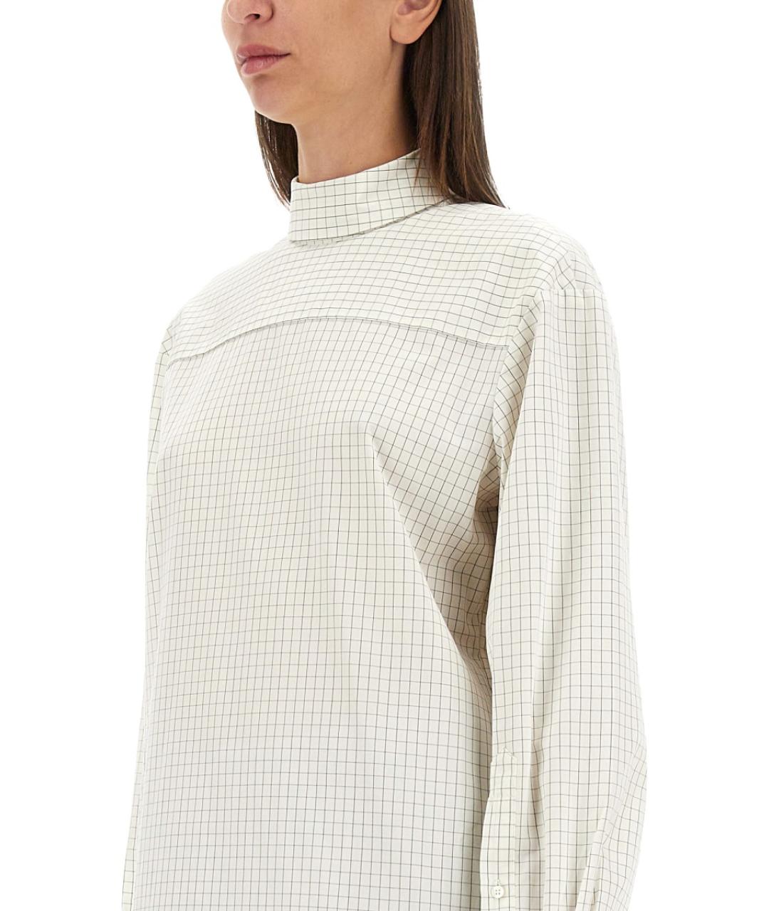 DRIES VAN NOTEN Белая хлопковая рубашка, фото 5