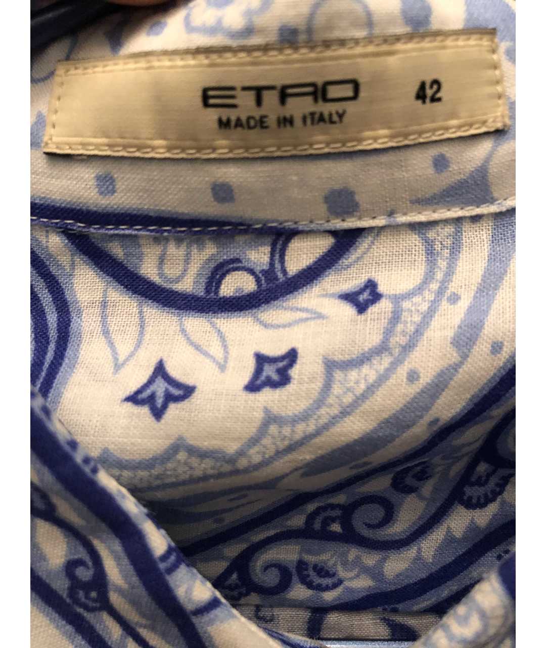 ETRO Мульти хлопковая рубашка, фото 3