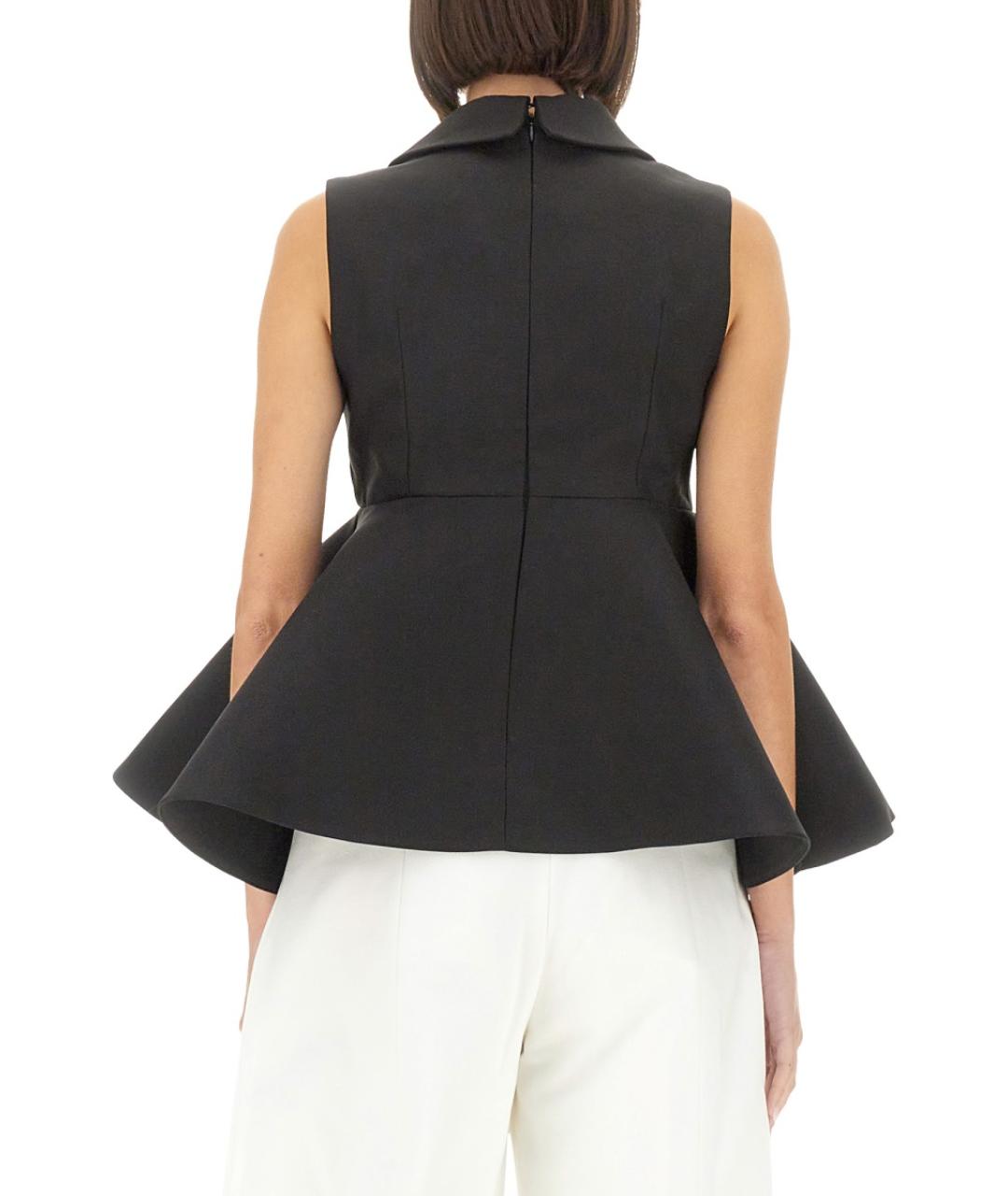 JACQUEMUS Черная хлопковая майка, фото 4