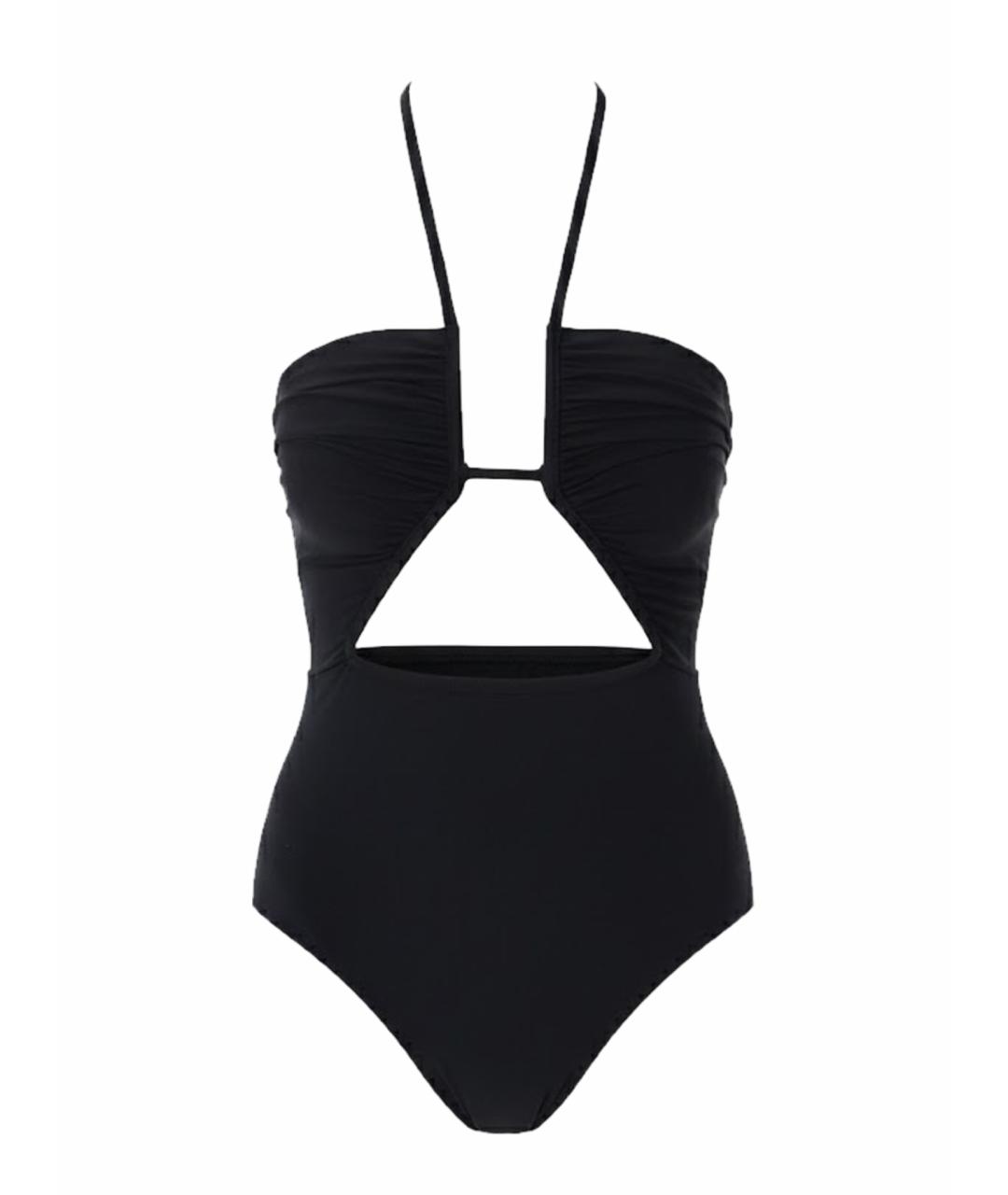 RICK OWENS Черный полиамидовый купальник, фото 1