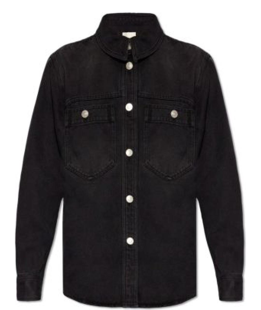 ISABEL MARANT Черная хлопковая рубашка, фото 1