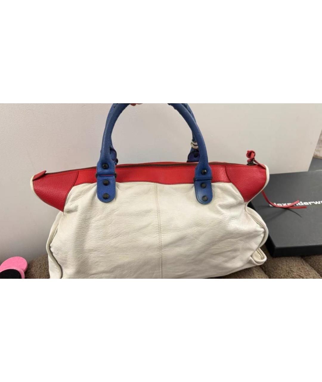 BALENCIAGA Мульти кожаная сумка с короткими ручками, фото 3