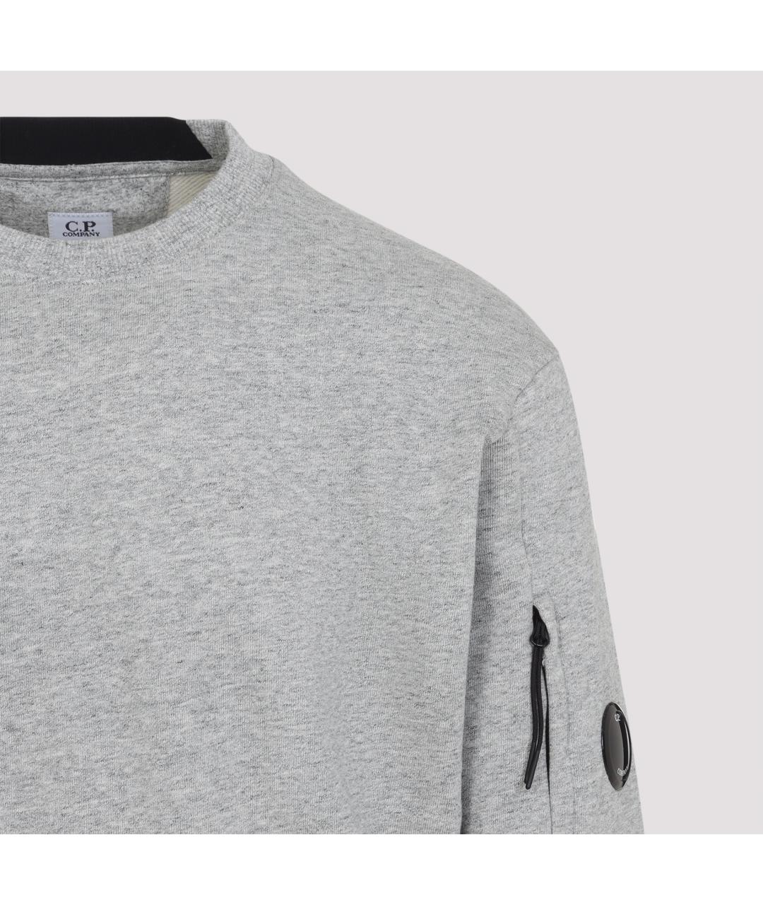 CP COMPANY Серый хлопковый джемпер / свитер, фото 3