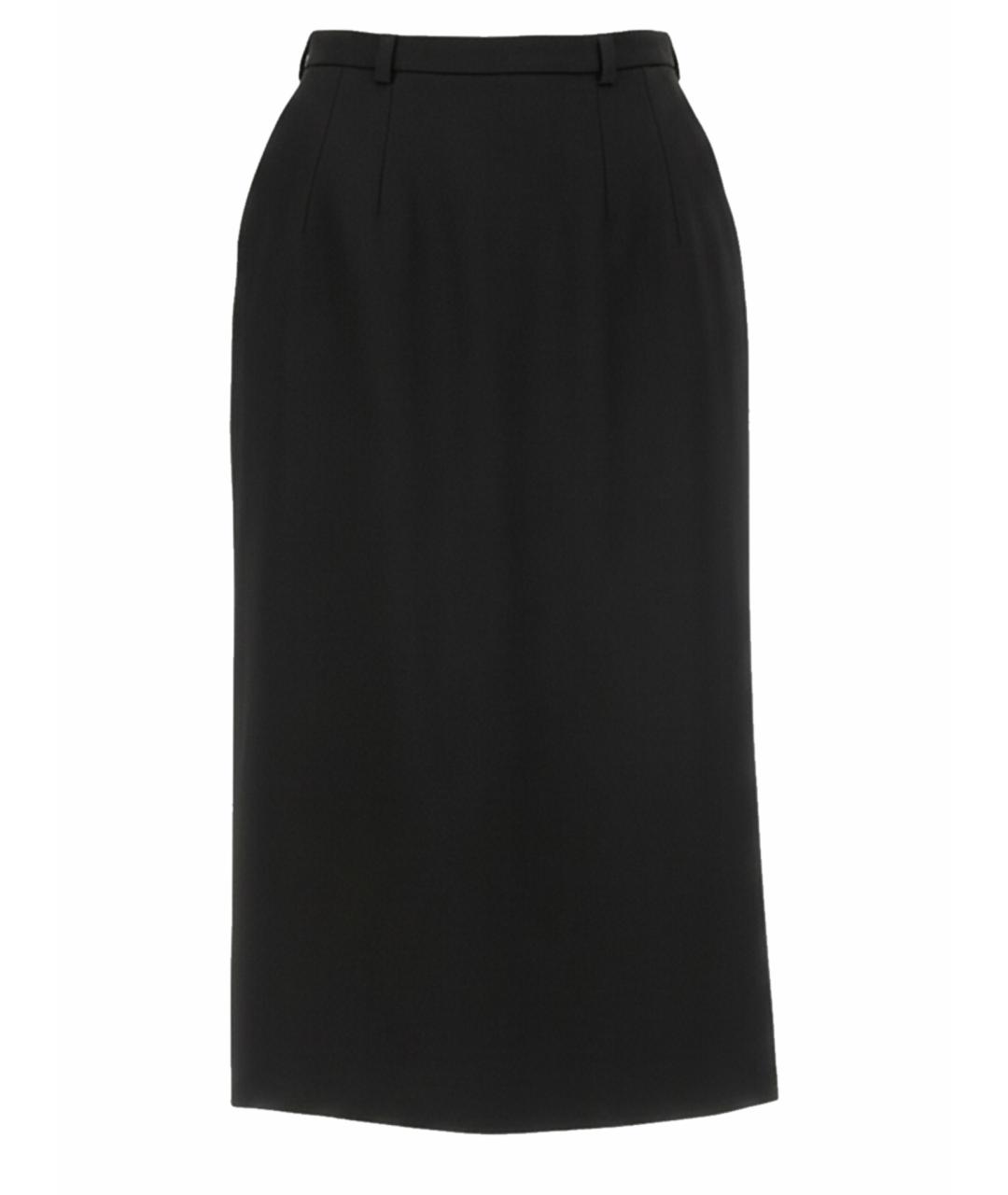 DOLCE&GABBANA Черная шерстяная юбка миди, фото 1