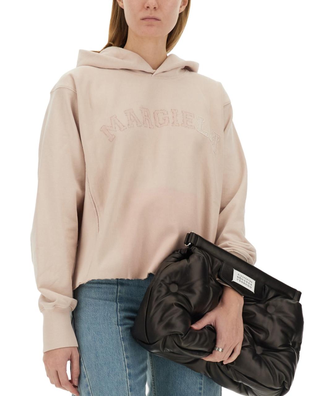 MAISON MARGIELA Бежевый хлопковый джемпер / свитер, фото 5