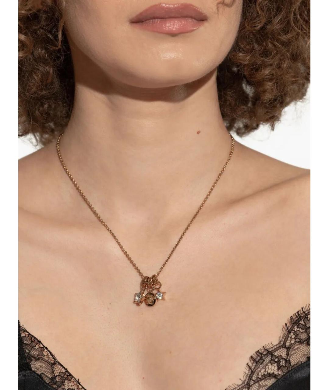 VERSACE Золотая металлическая цепочка, фото 2