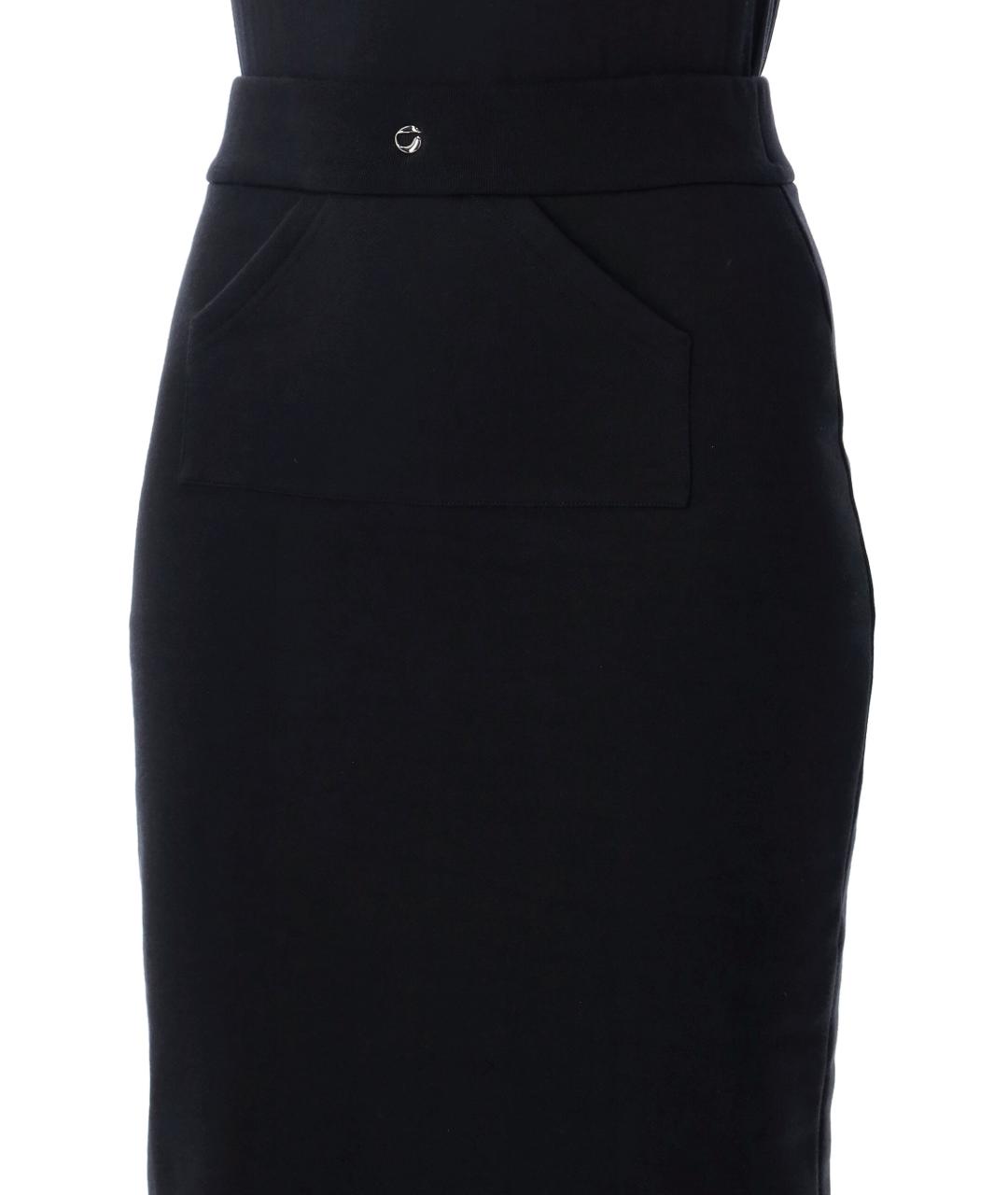 COPERNI Черная хлопковая юбка макси, фото 3