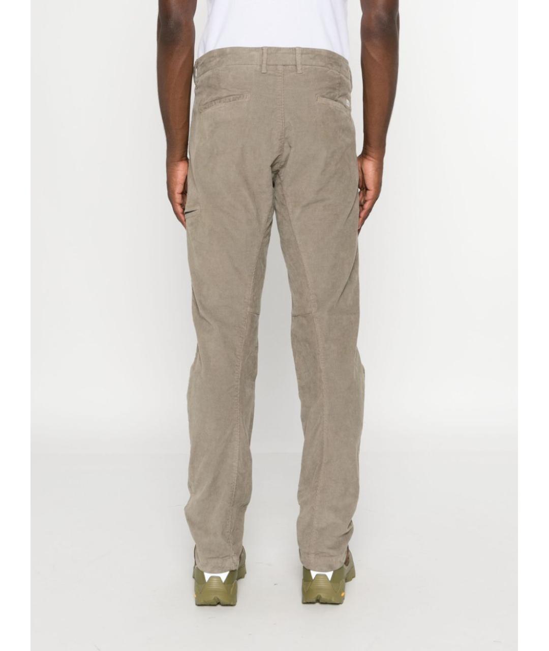 CP COMPANY Бежевые хлопковые повседневные брюки, фото 4