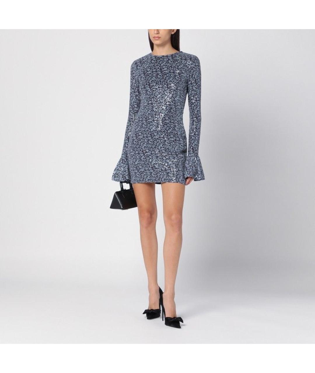 ROTATE Мульти полиэстеровое вечернее платье, фото 3