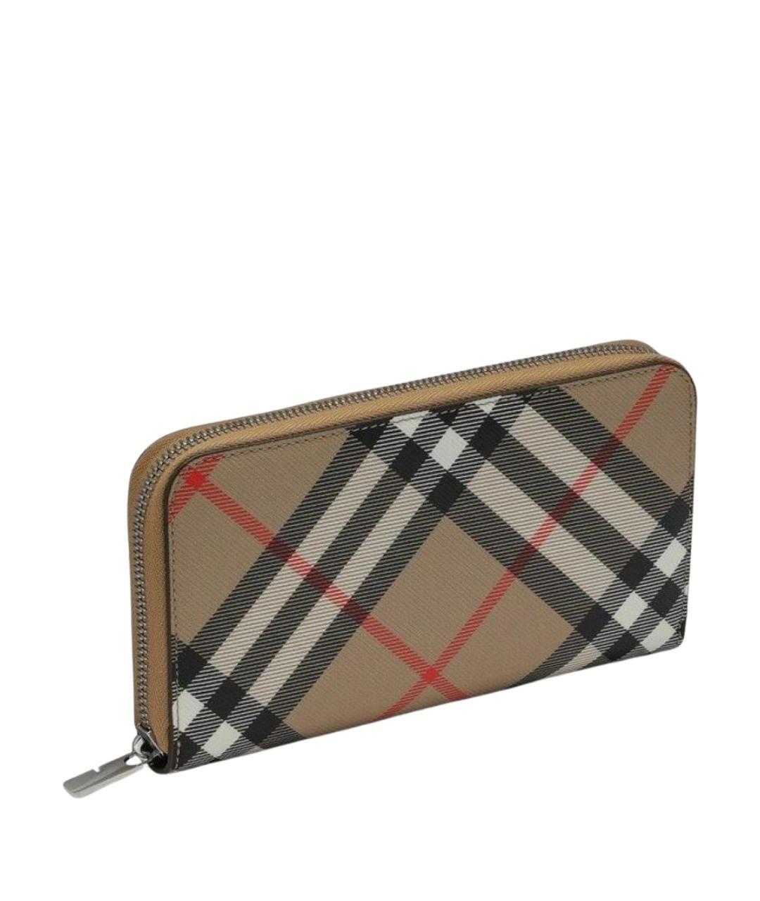 BURBERRY Бежевый кошелек, фото 2