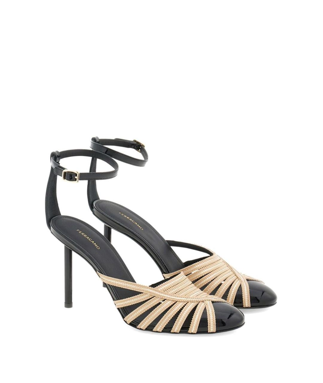 FERRAGAMO Черные туфли, фото 2