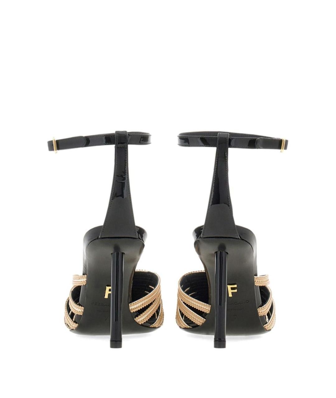 FERRAGAMO Черные туфли, фото 3