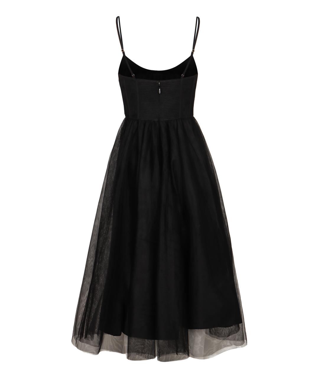 ZIMMERMANN Черное полиамидовое повседневное платье, фото 2