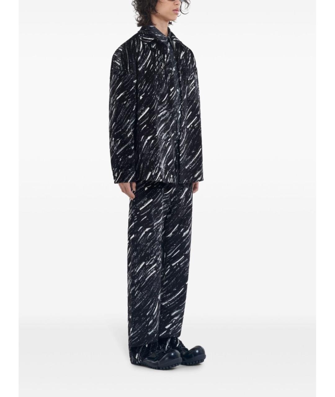 MARNI Черная хлопковая кэжуал рубашка, фото 5