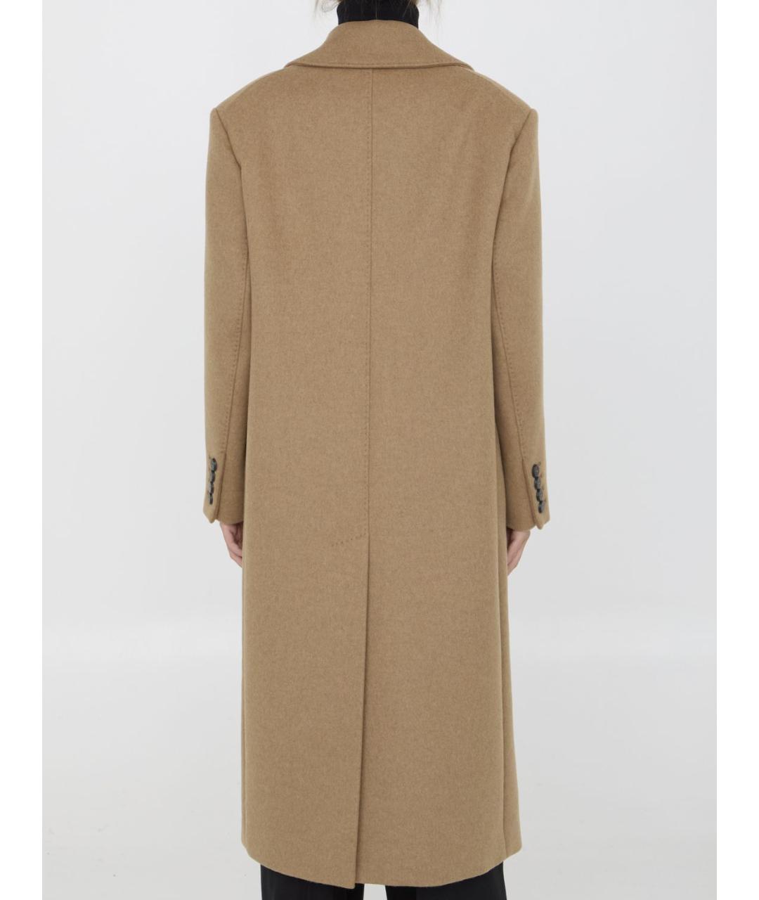 MAX MARA Бежевое кашемировое пальто, фото 5