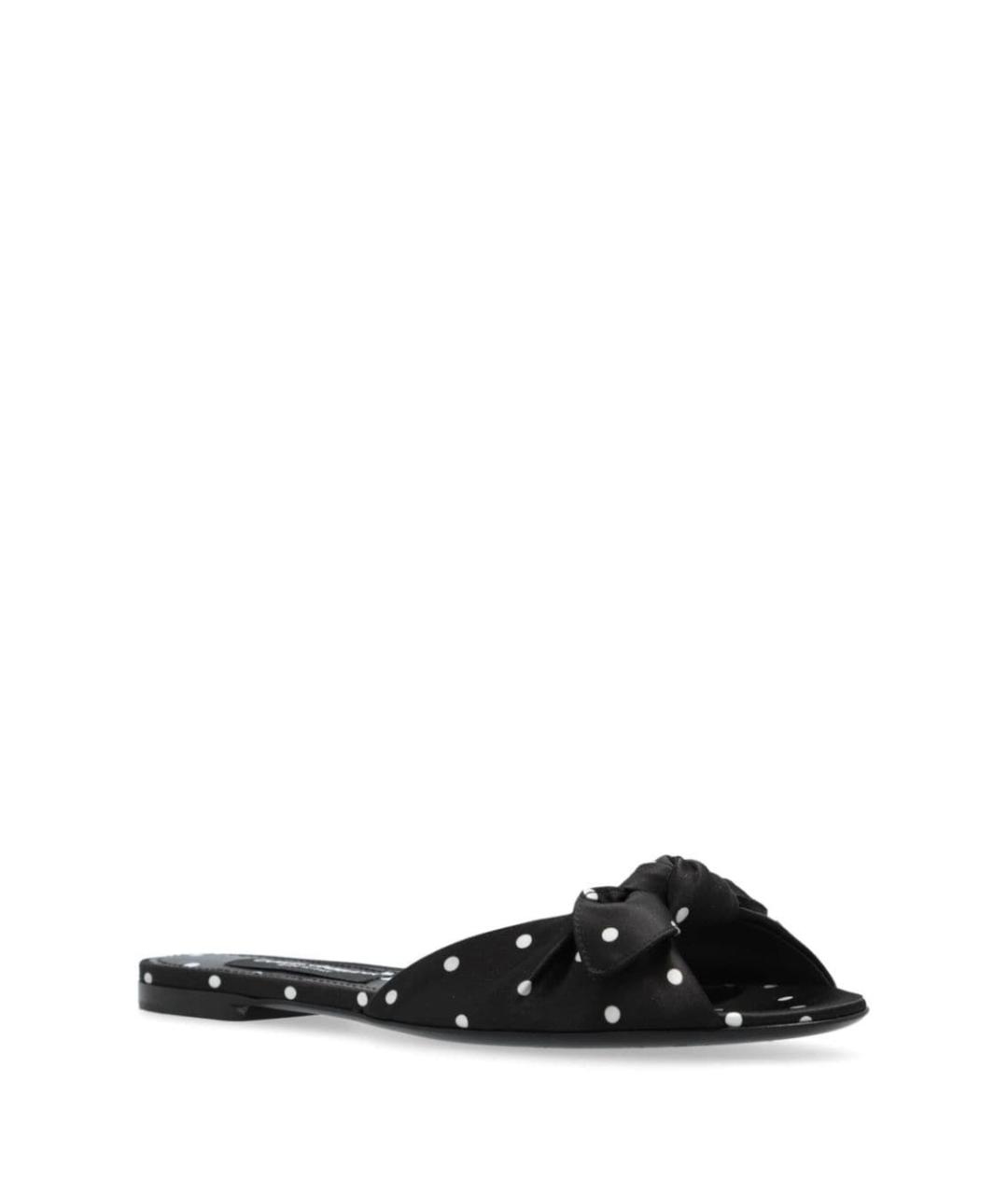 DOLCE&GABBANA Черные сандалии, фото 2
