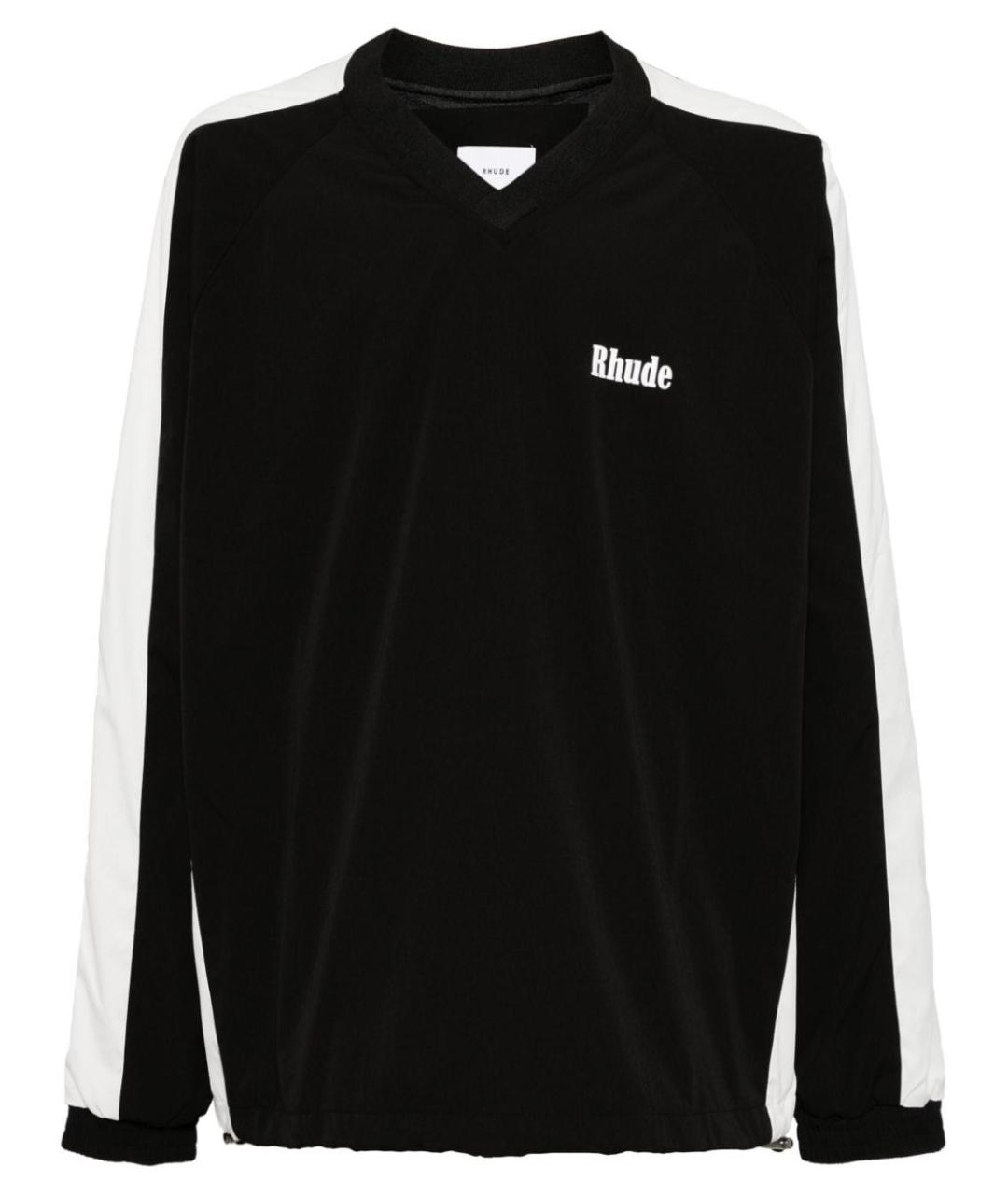 RHUDE Черный полиэстеровый джемпер / свитер, фото 1