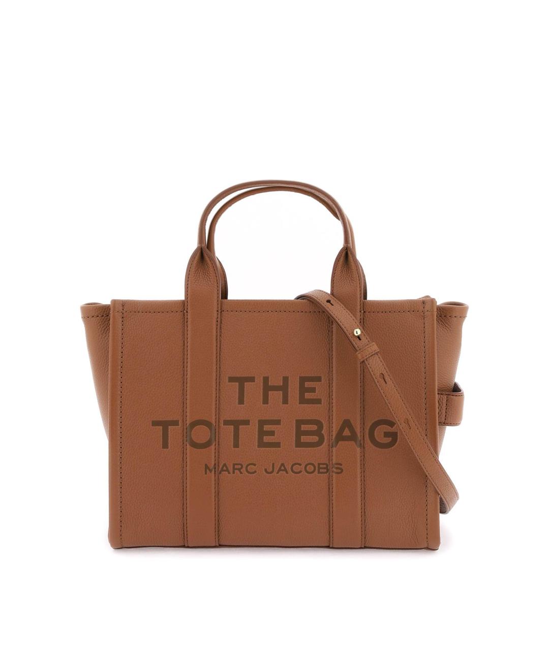 MARC JACOBS Коричневая кожаная сумка тоут, фото 2