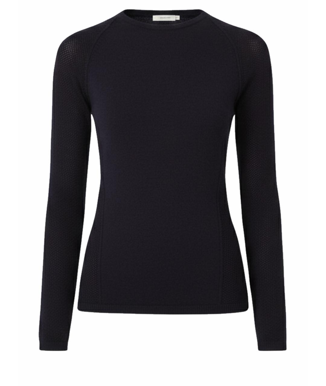 MAX MARA Синий полиэстеровый джемпер / свитер, фото 1