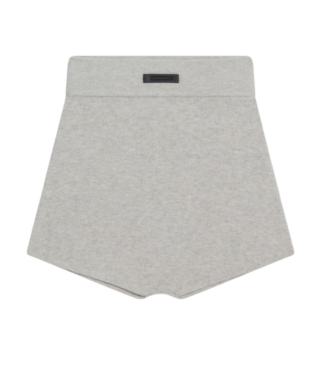 FEAR OF GOD ESSENTIALS Серые полиэстеровые шорты, фото 1