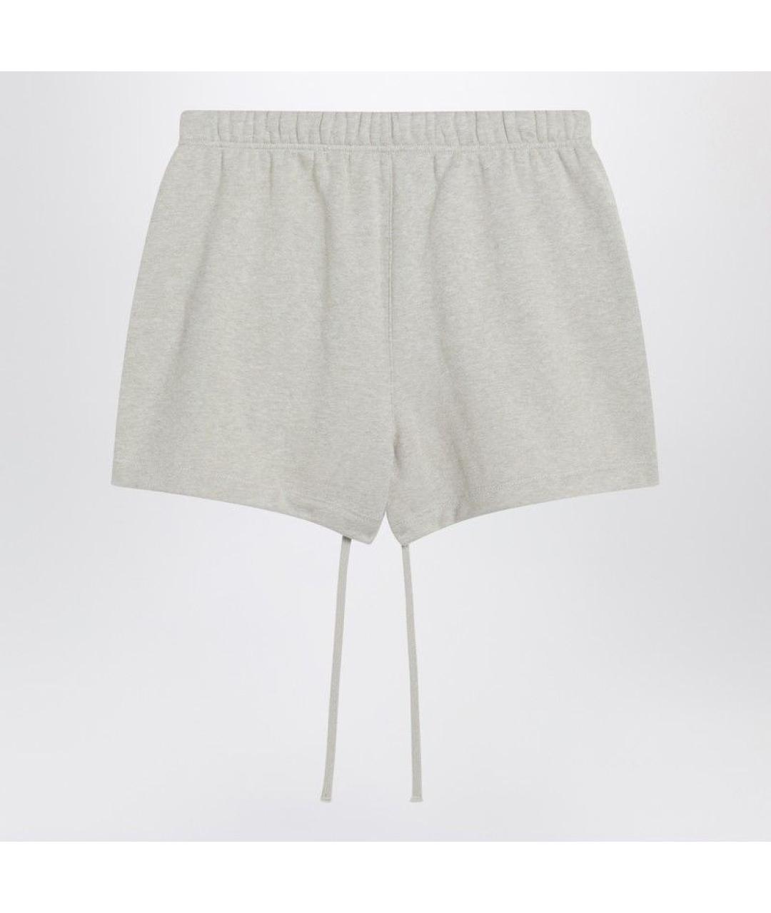 FEAR OF GOD ESSENTIALS Серые хлопковые шорты, фото 2