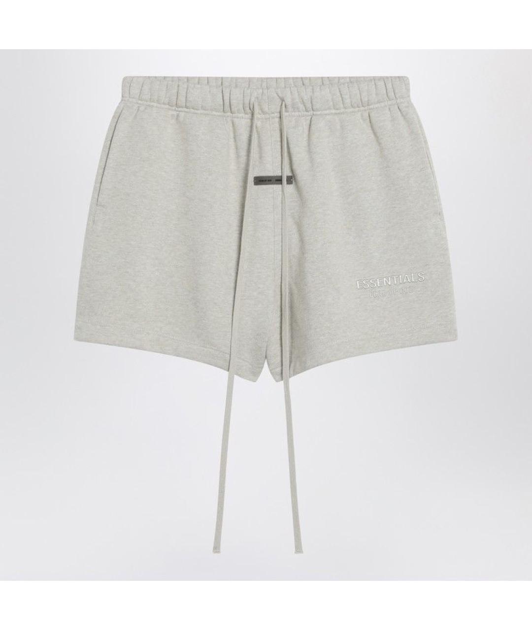 FEAR OF GOD ESSENTIALS Серые хлопковые шорты, фото 3