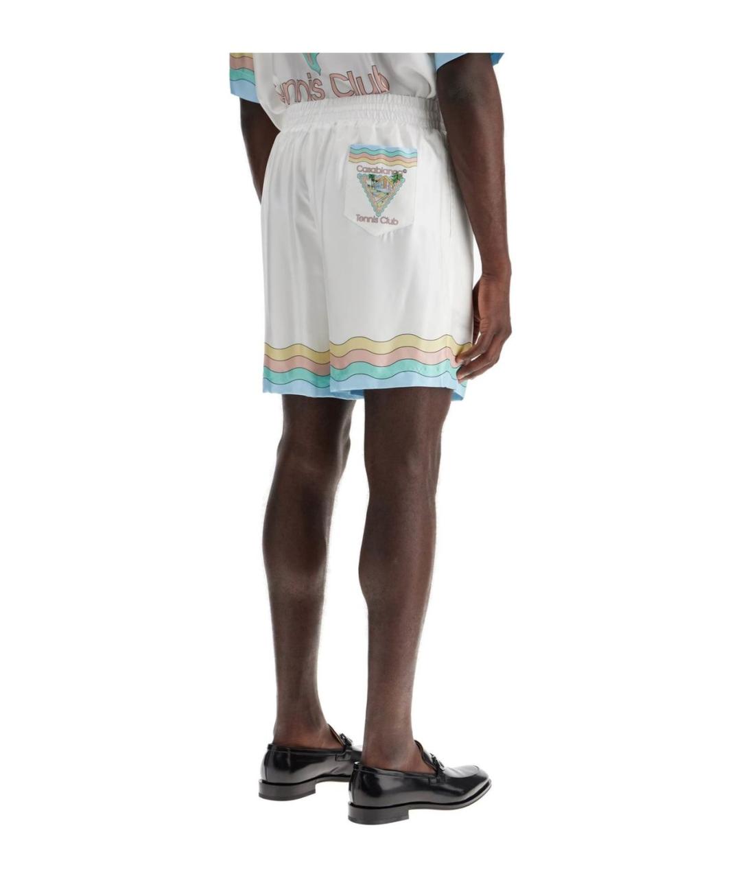 CASABLANCA Белые шорты, фото 3