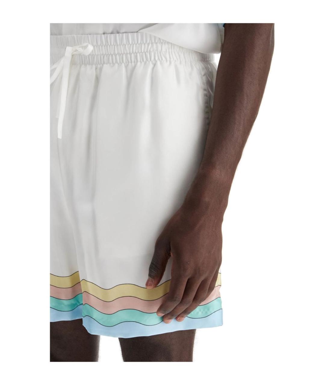 CASABLANCA Белые шорты, фото 4