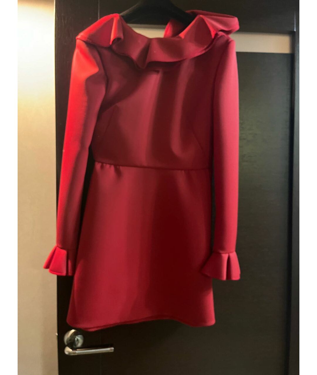 VALENTINO Красное коктейльное платье, фото 4