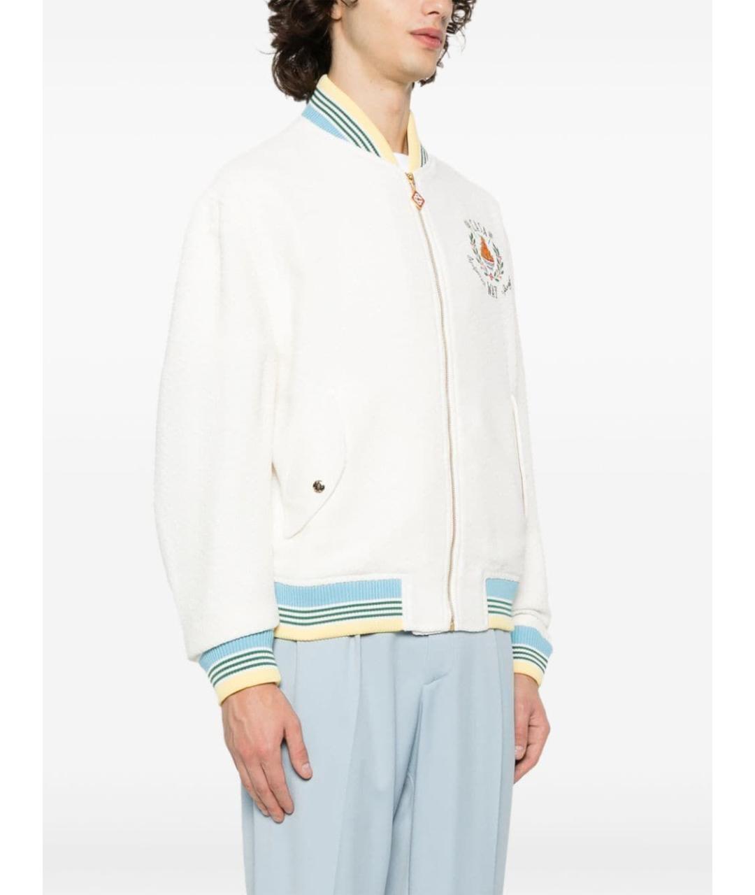 CASABLANCA Белая вискозная куртка, фото 4