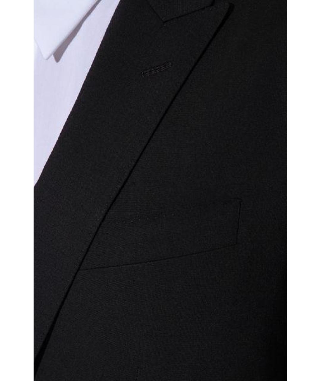 DOLCE&GABBANA Черный классический костюм, фото 4