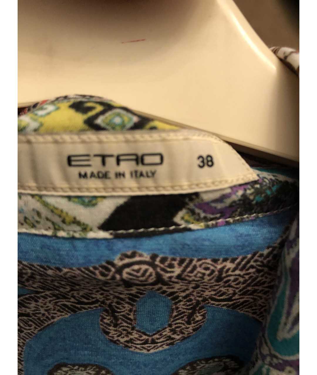 ETRO Мульти хлопковая рубашка, фото 4