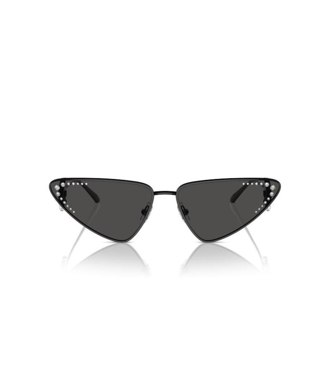 JIMMY CHOO Черные металлические солнцезащитные очки, фото 2