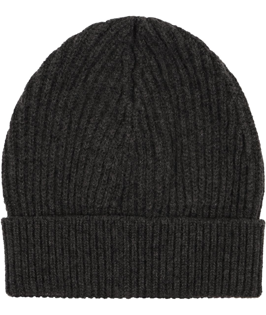 DOLCE&GABBANA Серая шерстяная шапка, фото 2