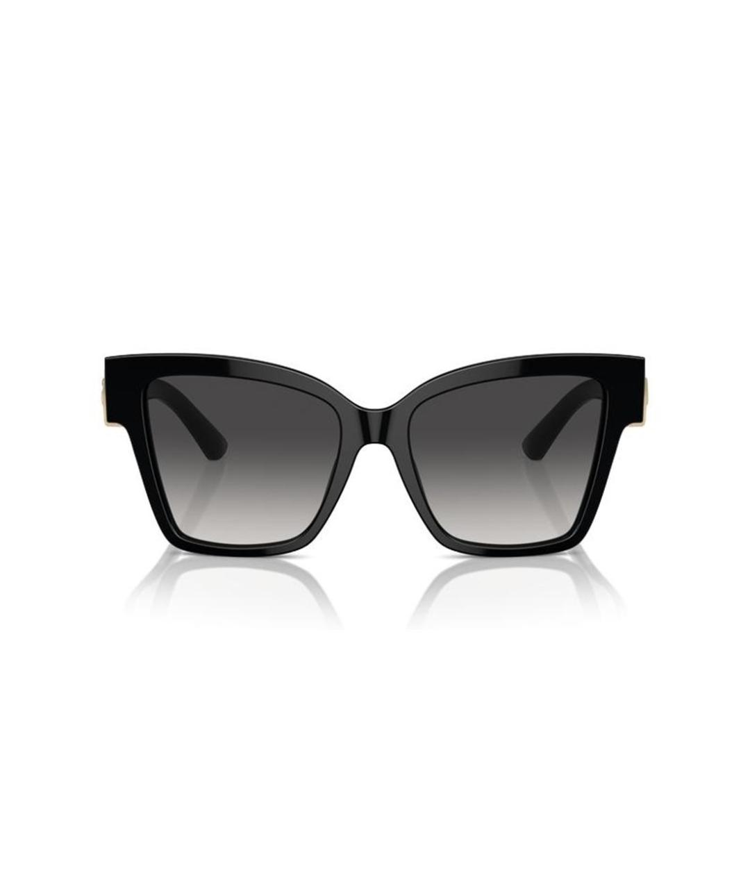DOLCE&GABBANA Черные солнцезащитные очки, фото 2