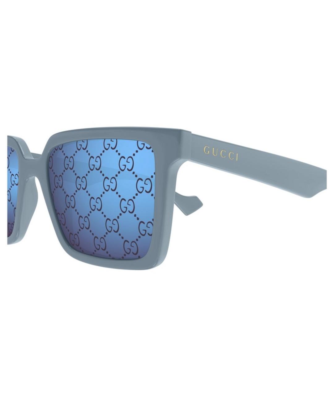 GUCCI Голубые солнцезащитные очки, фото 3
