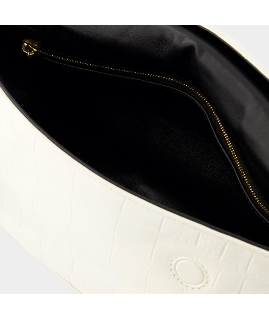 JIL SANDER Белая сумка через плечо, фото 4