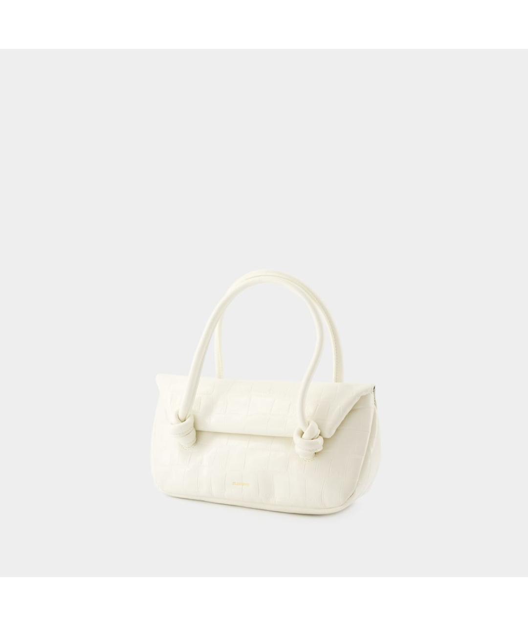JIL SANDER Белая сумка через плечо, фото 2