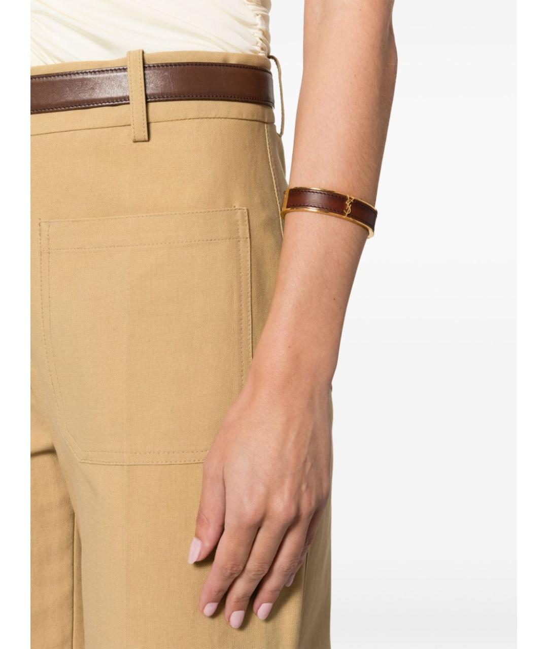 SAINT LAURENT Металлический браслет, фото 2