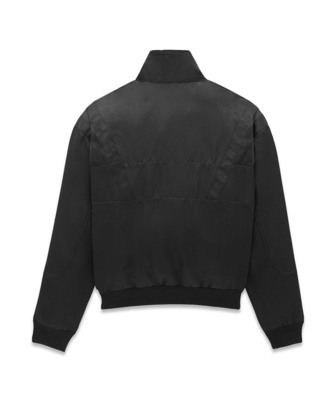 SAINT LAURENT Черная куртка, фото 3