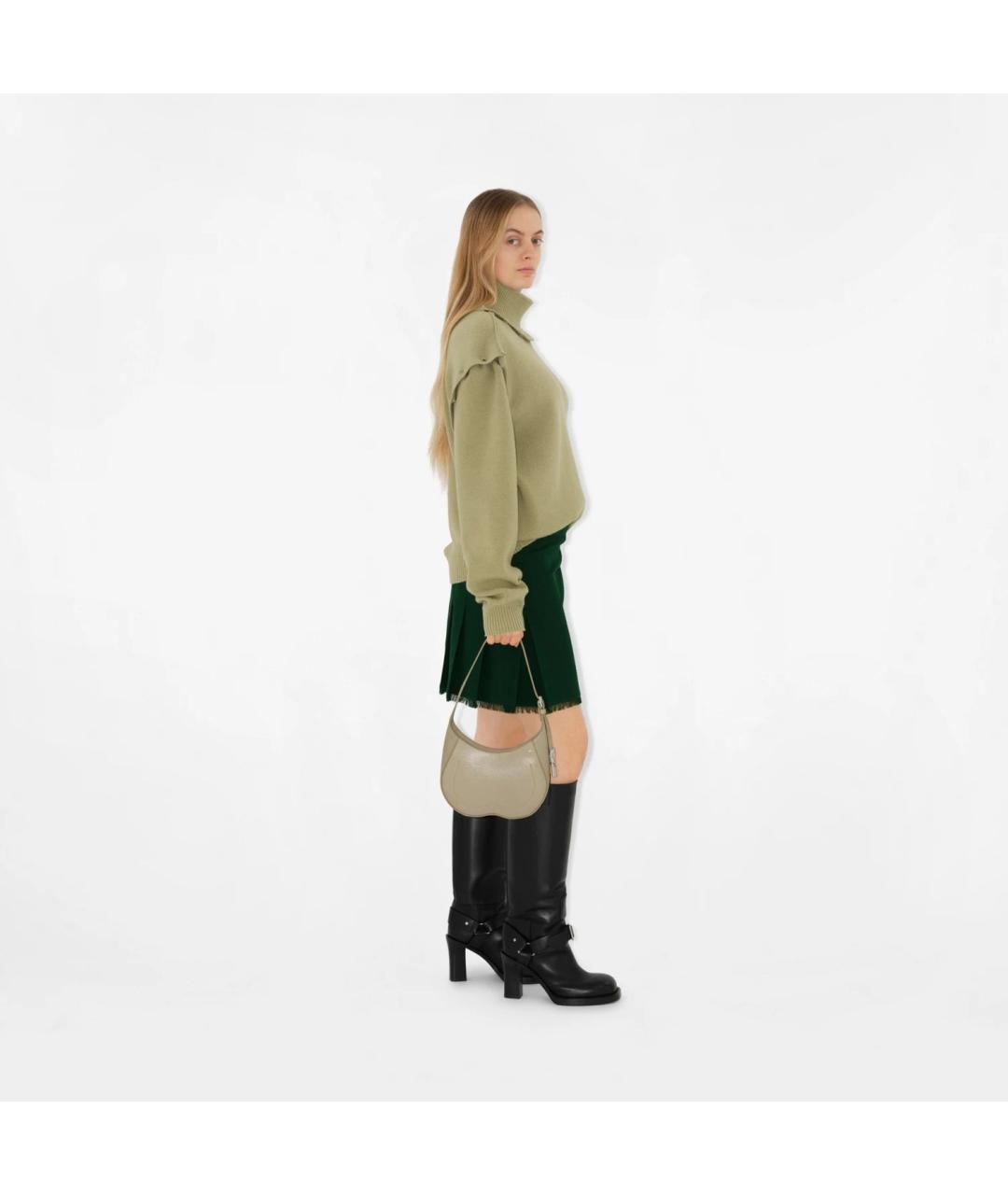 BURBERRY Кожаная сумка через плечо, фото 2