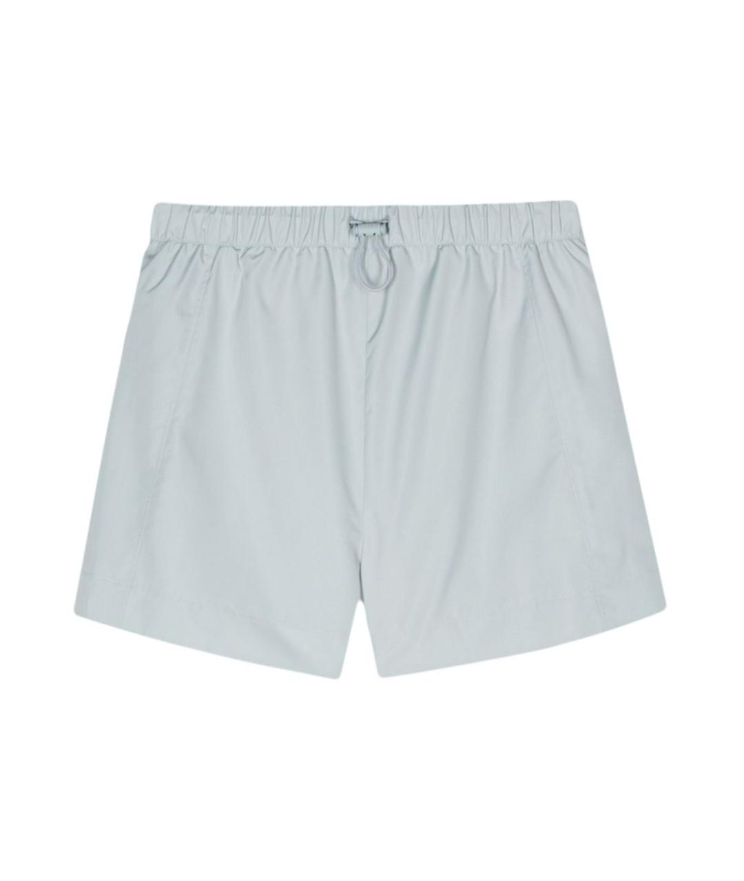 FENDI Голубые полиамидовые шорты, фото 2